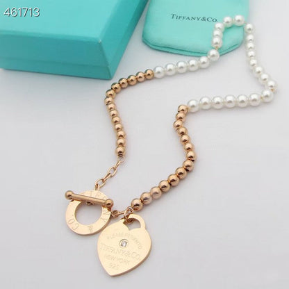 [Renovia Jewelry]RETURN TO TIF HEART TAF BEAD PEARL BRACELET