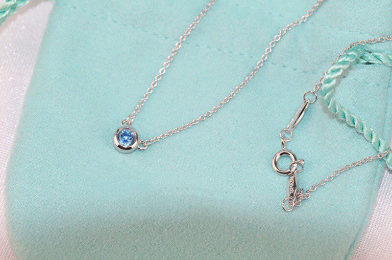 [Renovia Jewelry]ELSA PERETTI SERIES SINGLE DIAMOND SIMPLE NECKLACE