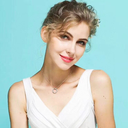 [Renovia Jewelry]SINGLE RING NECKLACE CHAIN LENGTH