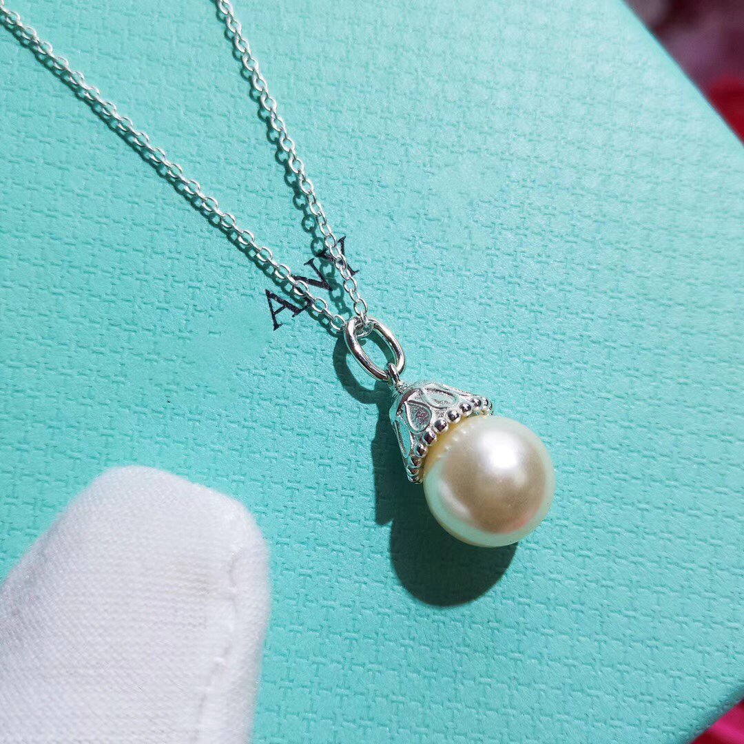 [Renovia Jewelry]PEARL PENDANT GATSBY ZIEGFELD PEARL SILVER NECKLACE
