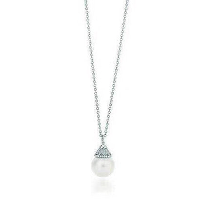 [Renovia Jewelry]PEARL PENDANT GATSBY ZIEGFELD PEARL SILVER NECKLACE