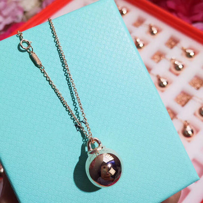 [Renovia Jewelry]HARDWEAR PENDENTIF BALL ROSE NECKLACE