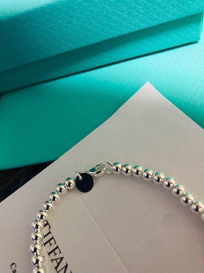 [Renovia Jewelry]LOVE TIFFANY RED HEART TAG BEAD BRACELET