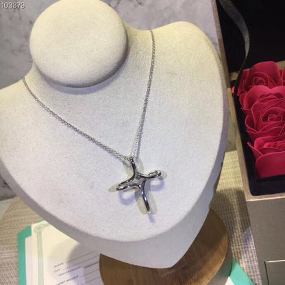 [Renovia Jewelry]CROSS NECKLACE STERLING SILVER MATERIAL