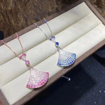 [Renovia Jewelry]DREAM NECKLACK DIAMOND PINK GOLD