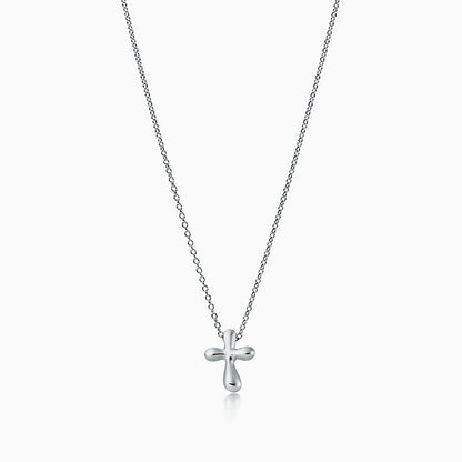 [Renovia Jewelry]CROSS PENDANT MINI BARE CROSS NECKLACE