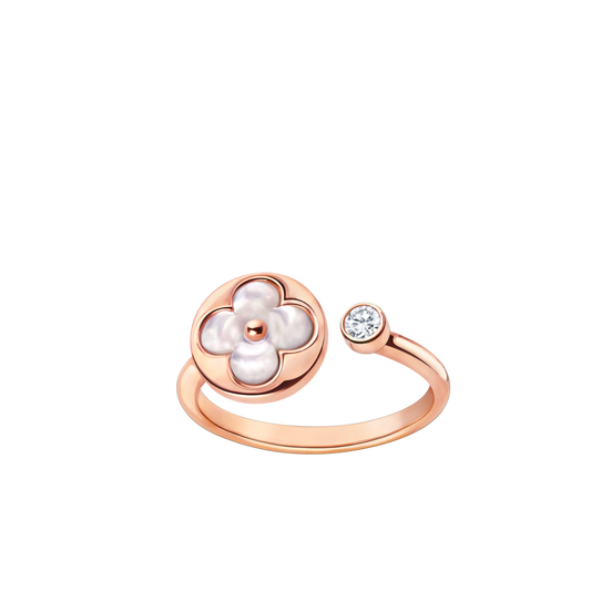 [Renovia Jewelry]SUN 1 DIAMOND PINK MOP RING