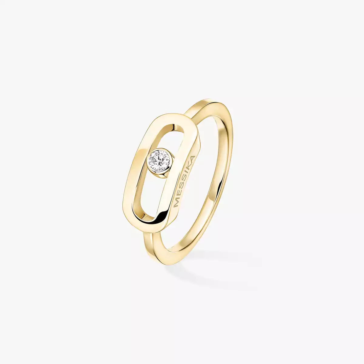[Renovia Jewelry]Move Uno Diamond Ring in Gold