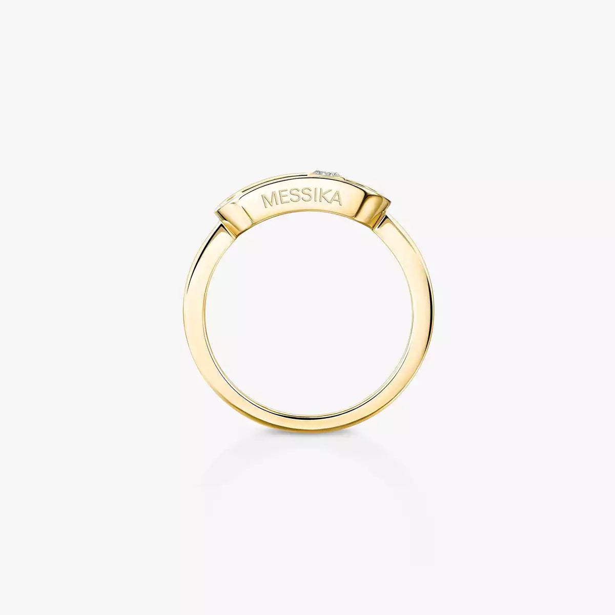 [Renovia Jewelry]Move Uno Diamond Ring in Gold