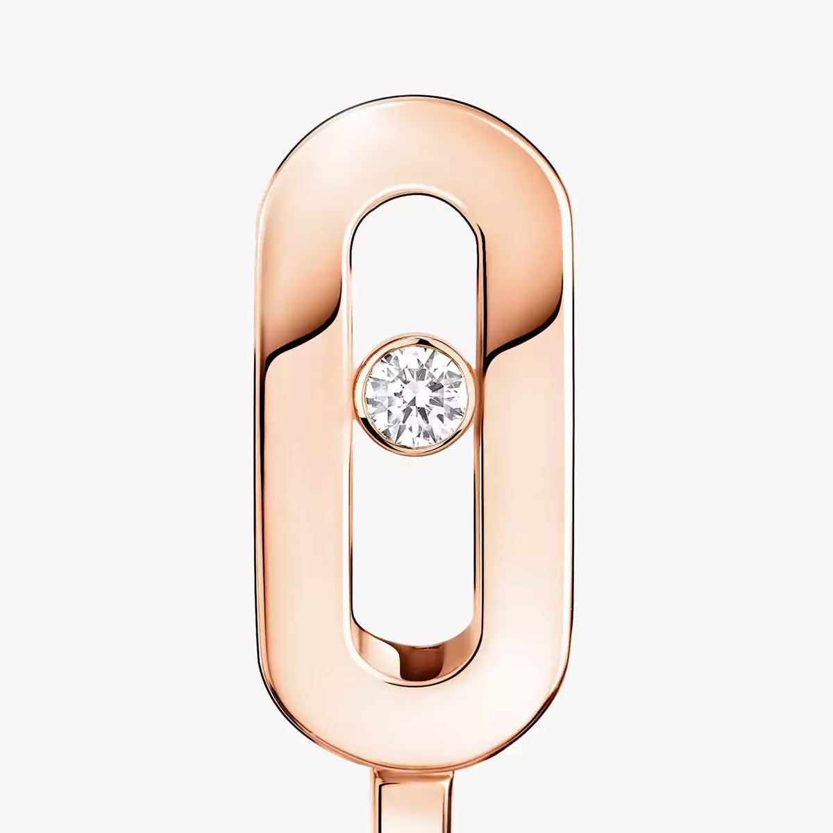 [Renovia Jewelry]Diamond Mini Hoop Earrings Move Classique