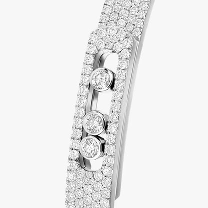 [Renovia Jewelry]Move Noa Full Pavé Diamond Bangle Bracelet