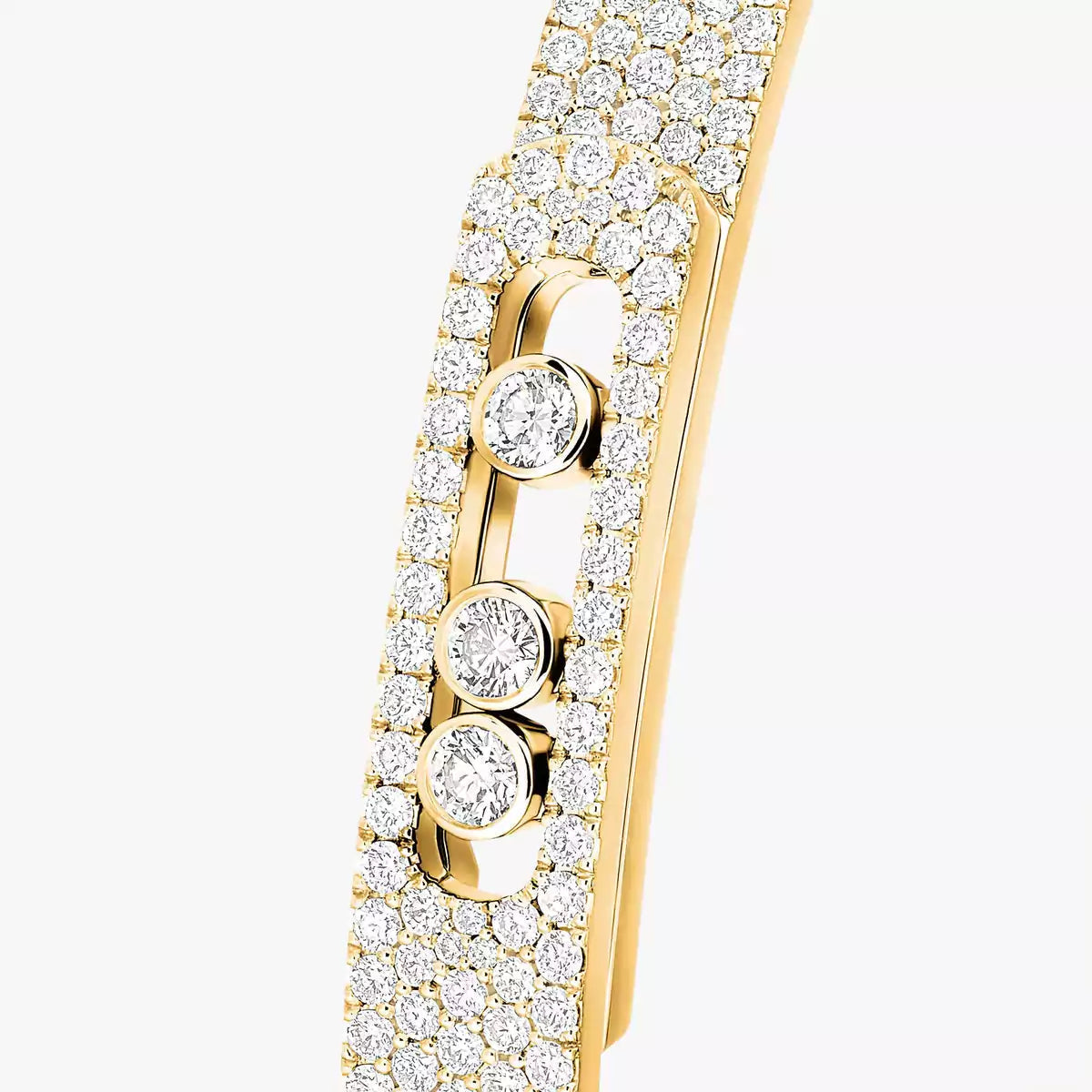 [Renovia Jewelry]Move Noa Full Pavé Diamond Bangle Bracelet