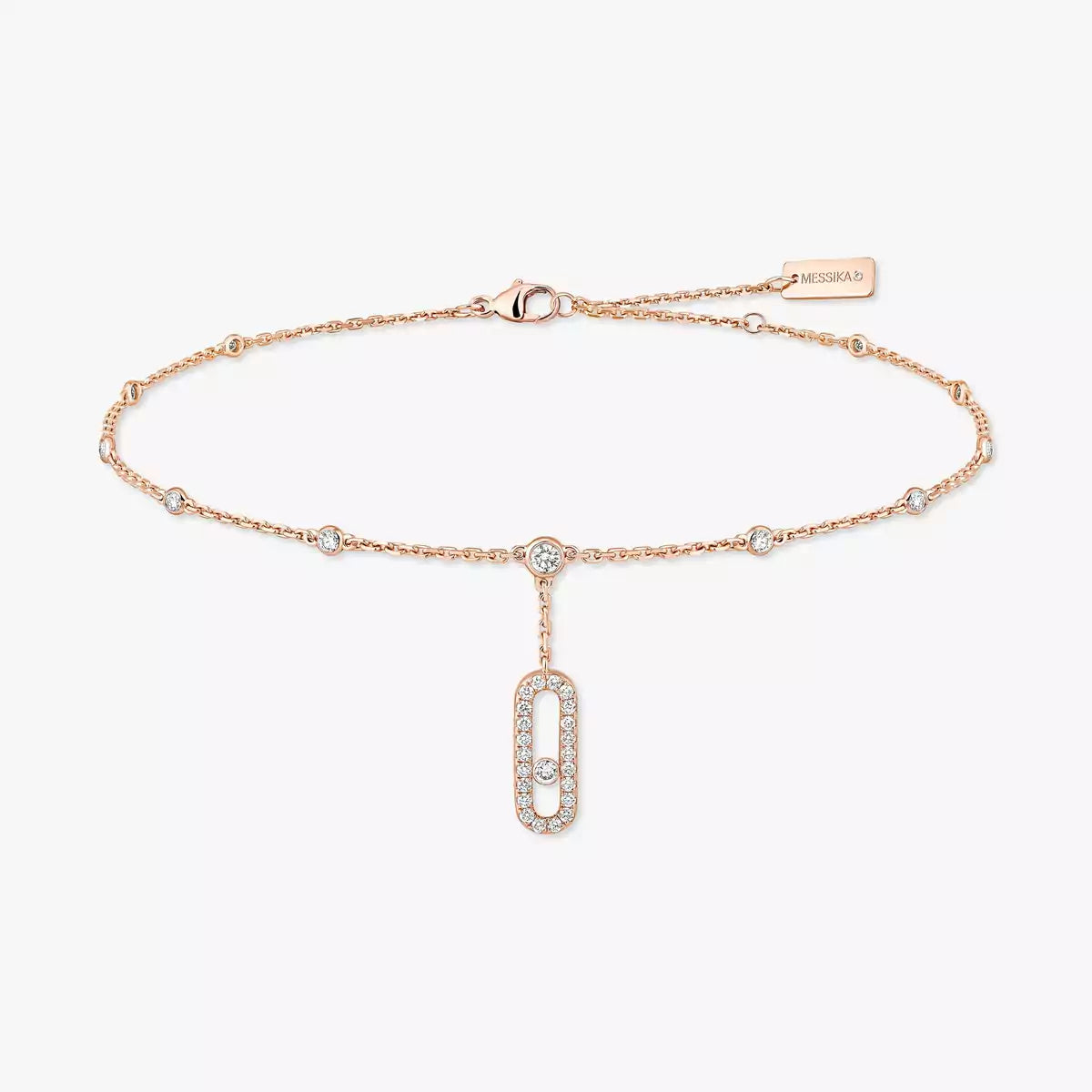 [Renovia Jewelry] Move Uno pavé ankle bracelet