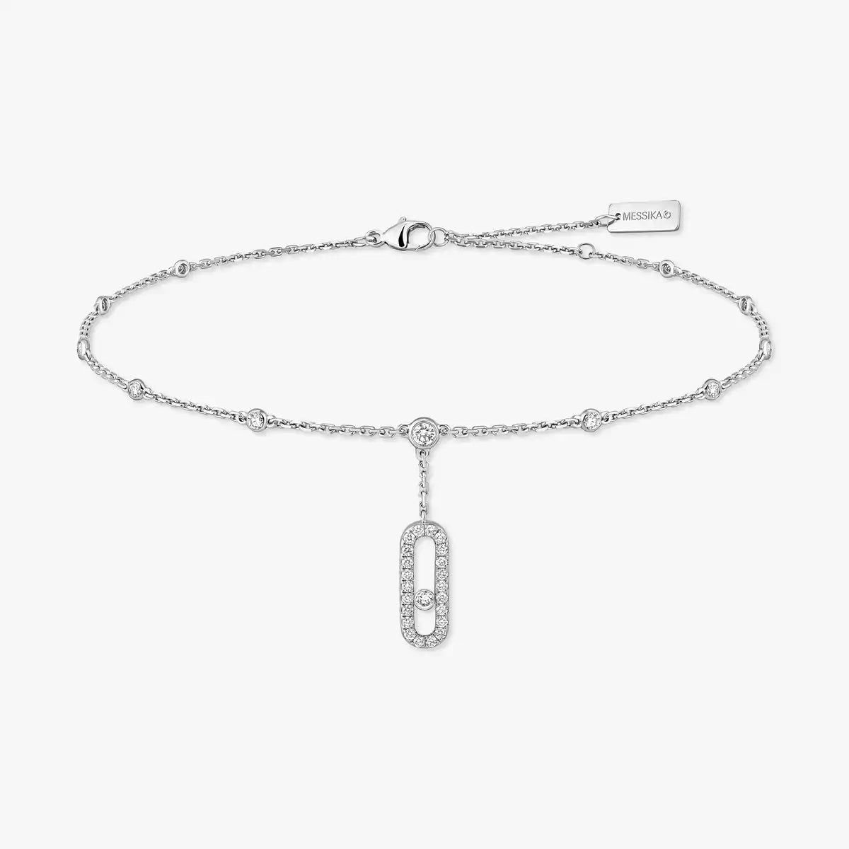 [Renovia Jewelry] Move Uno pavé ankle bracelet