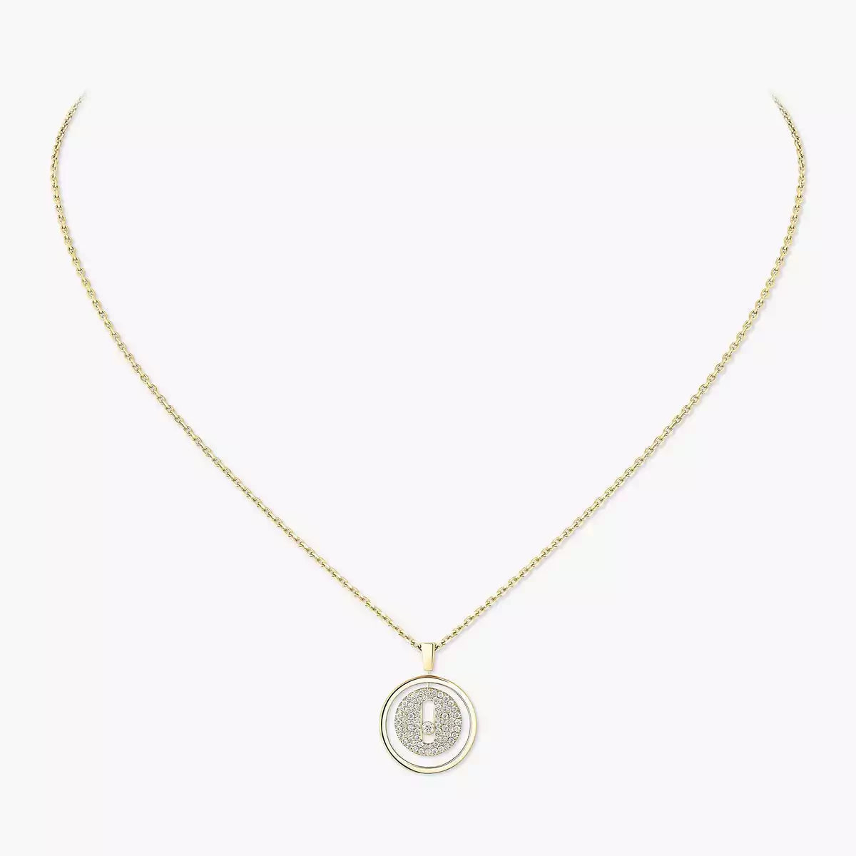 [Renovia Jewelry] Lucky Move Diamond Necklace