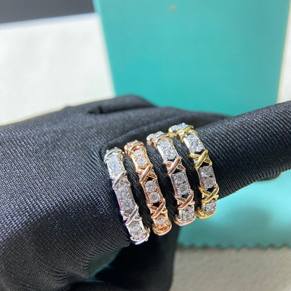 [Renovia Jewelry]SIXTEEN STONE RING ROSE GOLD