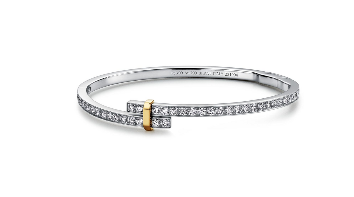 [Renovia Jewelry]EDGE DIAMOND GOLD SILVER BRACELET