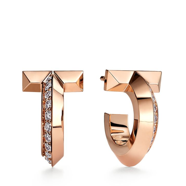 [Renovia Jewelry]T1 HOOP DIAMOND EARRINGS