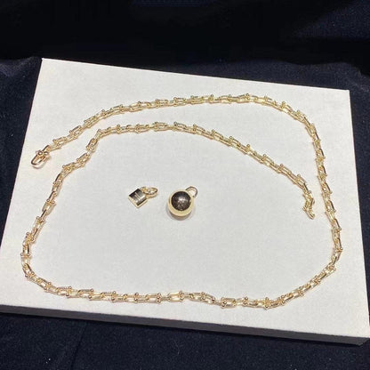[Renovia Jewelry]HARDWEAR WRAP NECKLACE