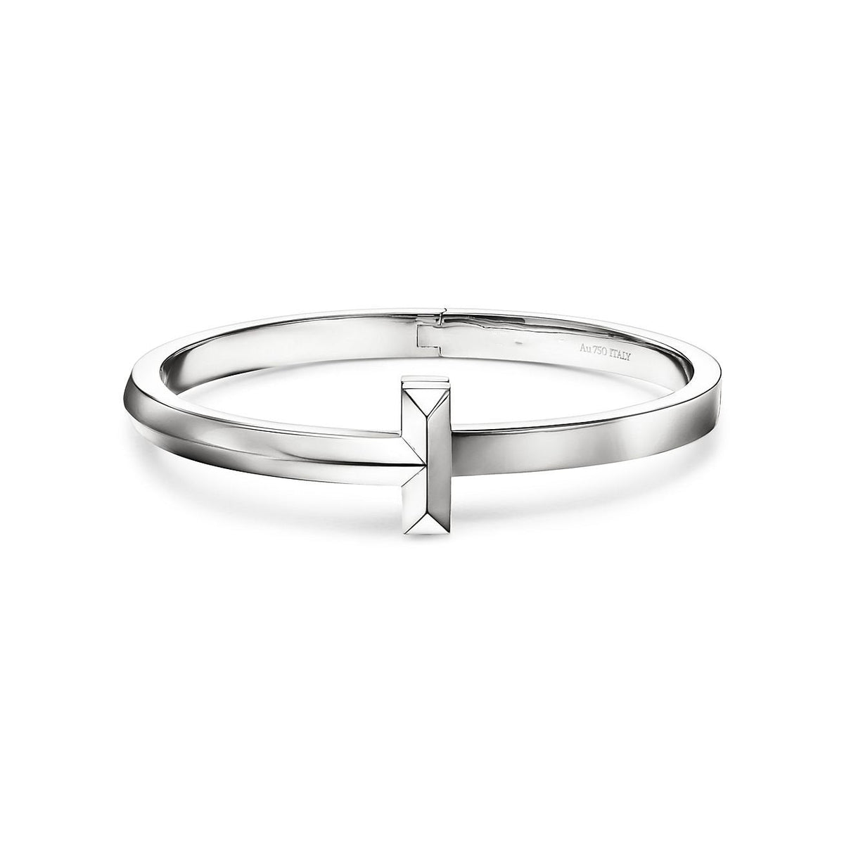 [Renovia Jewelry]T1 WIDE HINGED BANGLE BRACELET