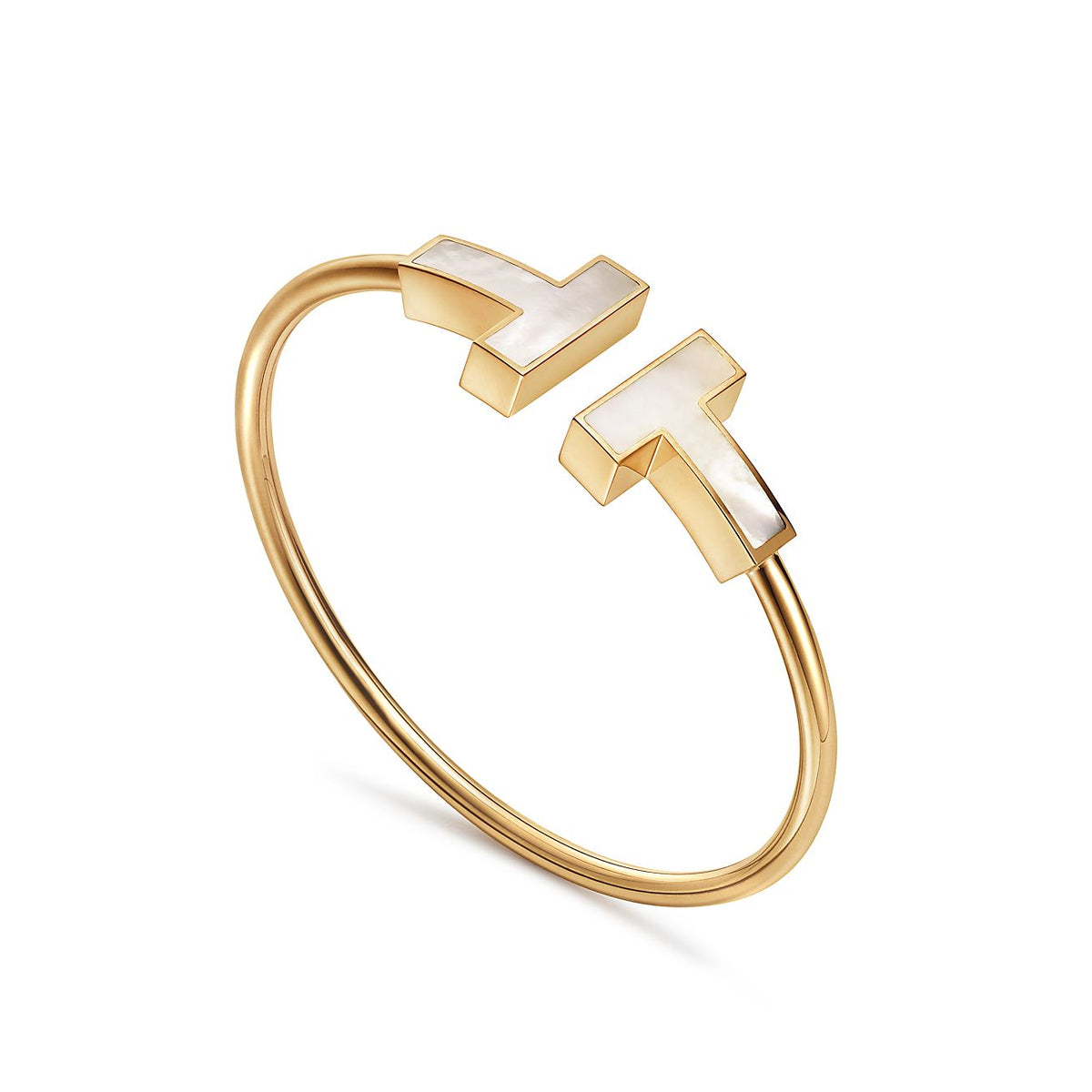 [Renovia Jewelry]T WIDE MOP OPEN BRACELET