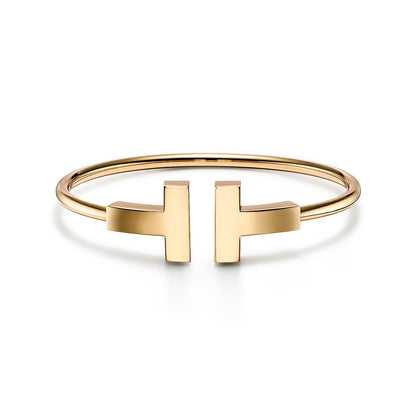 [Renovia Jewelry]T WIDE WIRE BRACELET