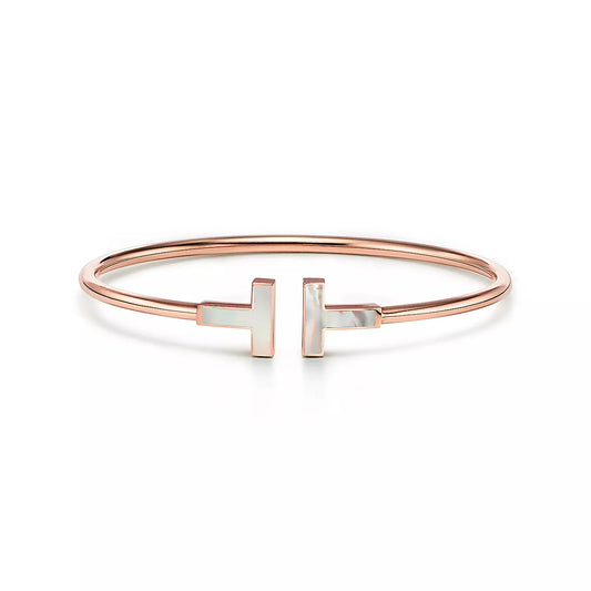 [Renovia Jewelry]T BRACELET 1.8MM TURQUOISE PINK GOLD