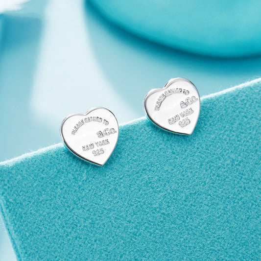 [Renovia Jewelry]RETURN TO TIF LOVE SILVER EARRINGS