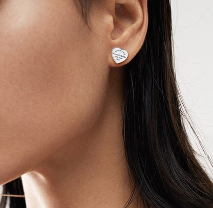[Renovia Jewelry]RETURN TO TIF LOVE SILVER EARRINGS